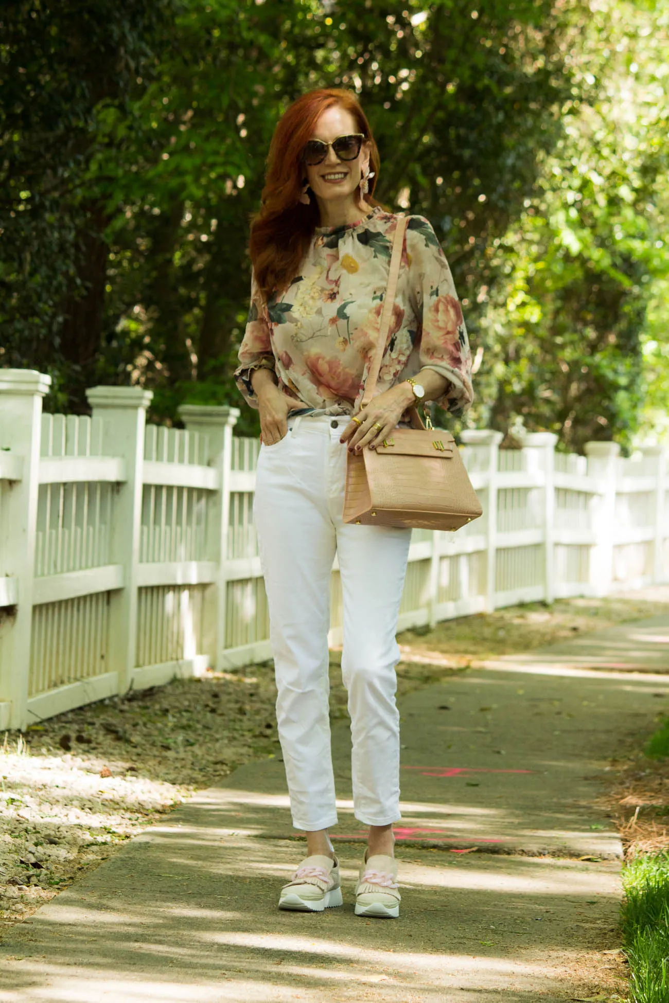 Fashion accessory and outfit detail for travel packing